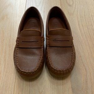 ZARA - Boys genuine leather loafers size 30 EU/12.5 US